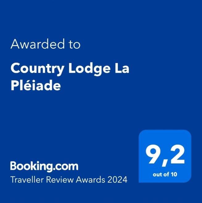 Country Lodge La Pleiade Сент-Анн Экстерьер фото